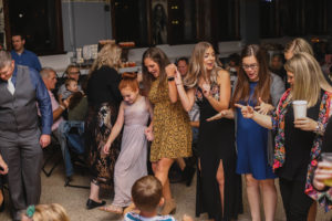 A real family wedding - everyone is out on the dance floor